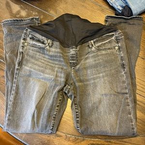 Full panel maternity jeans